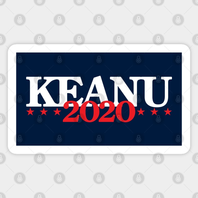 Keanu 2020 (Variant) Sticker by huckblade